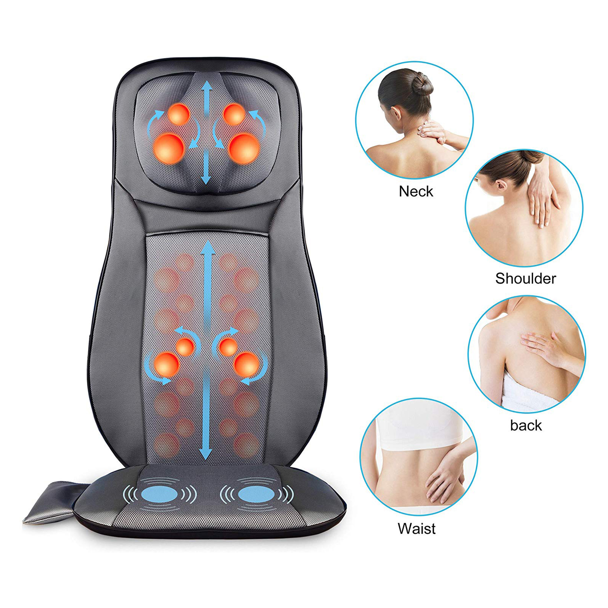 Snailax shiatsu neck and back massager Clearance