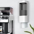 thumbnail image 4 of Samhe Cup Dispenser, Pull Type Water Cooler Cup Holder Fit 3oz - 5oz Small Cups, Wall Mount Bathroom Disposable Cups Dispenser, 4 of 9