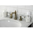 thumbnail image 2 of Fauceture FSC19733APL American Patriot Widespread Bathroom Faucet with Brass Pop-Up, Antique Brass, 2 of 5