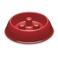 thumbnail image 2 of ProSelect Plastic Slow Feeder Dog Bowl 12oz, Red, 2 of 5