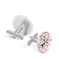 thumbnail image 3 of Valentine's Day Elegant Shirt Cufflinks Set for Men, Stainless Steel Fashion Accessories for Business and Formal Occasions, 3 of 6