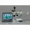 thumbnail image 3 of AmScope 3.5X-90X Trinocular Stereo Microscope with 144-LED Ring Light New, 3 of 4