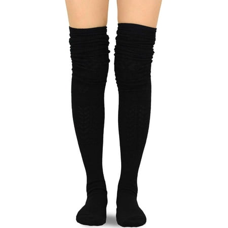 TeeHee Socks - Teehee Women's Extra Long Fashion Thigh High Socks Over ...