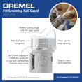 thumbnail image 2 of Dremel AT02-PGK Nail Grooming Guard Rotary Tool Attachment. with Adjustable Length Clear Safety Guard, 2 of 6
