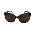 thumbnail image 4 of Nunique by Nunique Unisex The Future Is Mimi Classic Torty Manhattan Black Clear as Slay Sunglasses, Black, 4 of 13