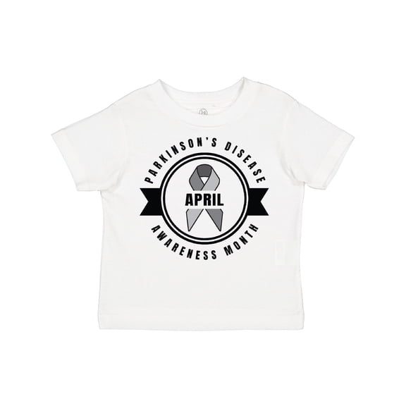 Inktastic April Parkinsons Disease Awareness Month Badge Boys or Girls Toddler T-Shirt