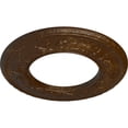 thumbnail image 3 of Ekena Millwork 13 1/4"OD x 7 1/8"ID x 7/8"P Salem Ceiling Medallion (Fits Canopies up to 7 1/8"), Hand-Painted Root Beer Crackle, 3 of 5