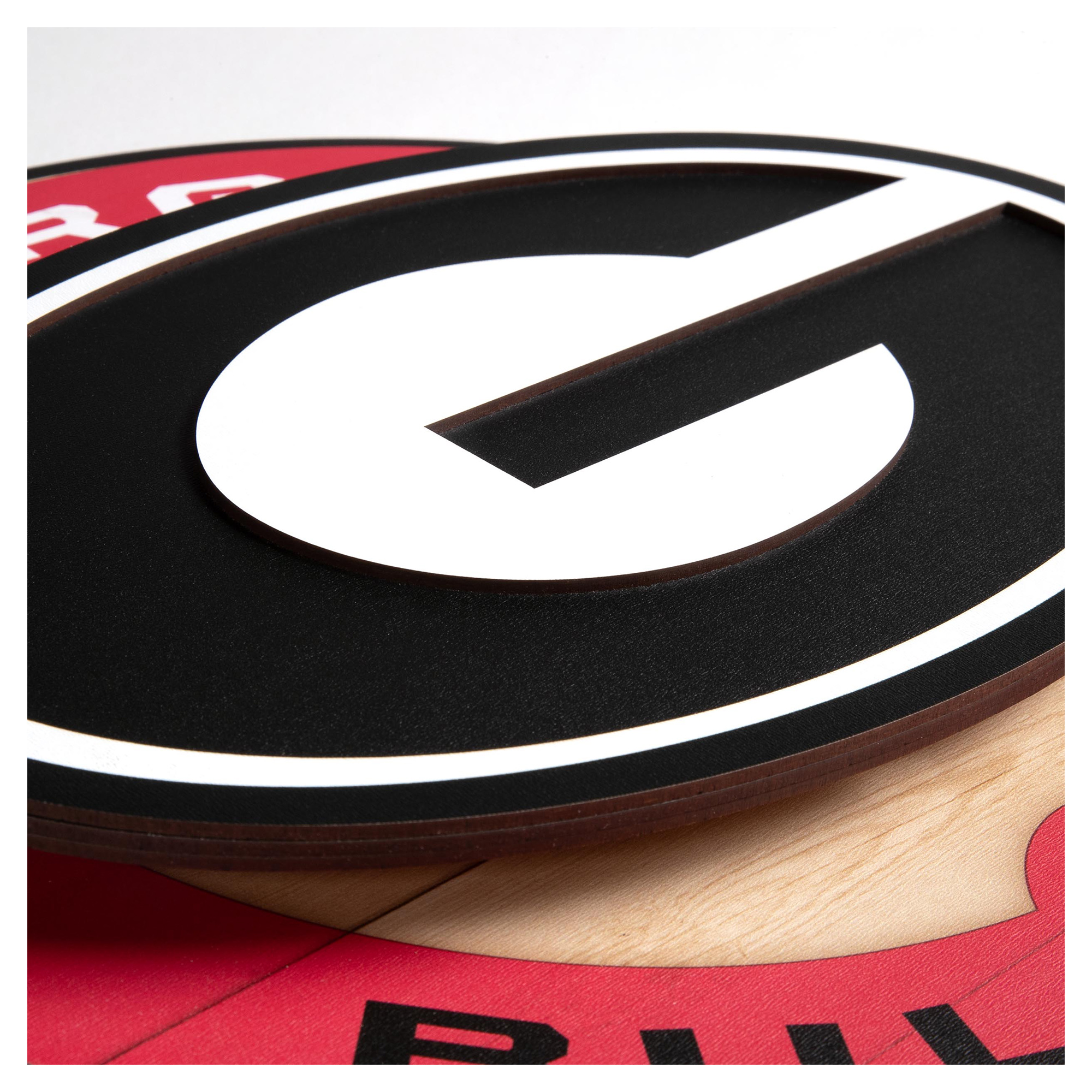 IDNA Georgia Bulldogs 15" x 15" 3DX Logo Circle Backer Wall Art