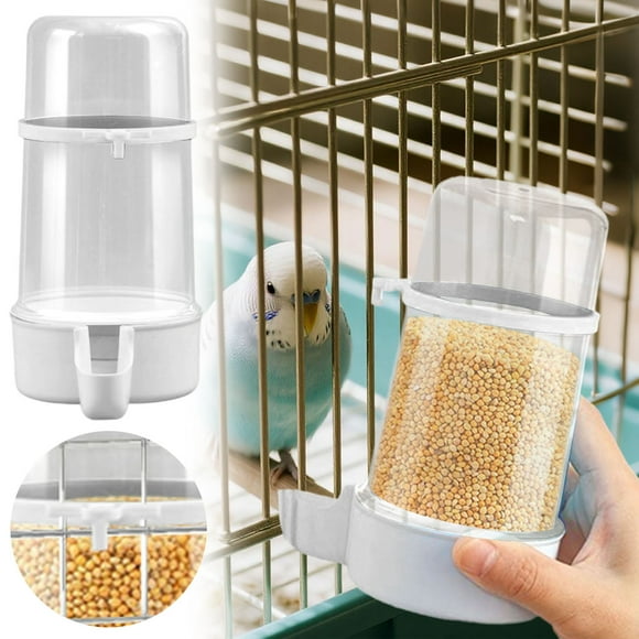 Distributeur d'Eau pour Oiseaux avec Système de Boisson Automatique pour Perroquets et Petits Oiseaux Grande Capacité Facile à Utiliser en Extérieur et Intérieur
