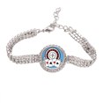 thumbnail image 1 of Pulsera de tobillera de cadena de tenis Unbranded ilustración Poker Chips joyería de diamantes, 1 of 3