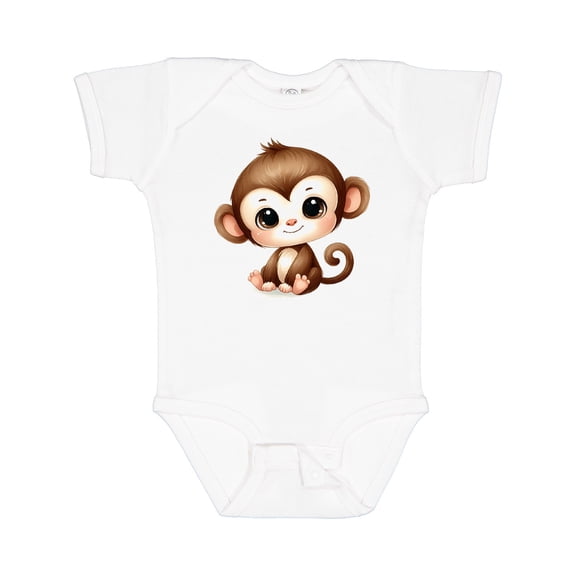 Inktastic Baby Monkey Boys or Girls Baby Bodysuit