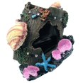 thumbnail image 2 of Wine Barrel Styled Aquarium Ornament for Fish Cover and Aquatic Décor, 2 of 3