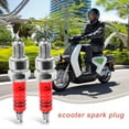 thumbnail image 2 of Pack of 2 Racing 3 Electrode Spark Plug A7tc for 50cc 110cc 125cc 150cc Atv Scooter Dirt Bike Go Kart, 2 of 4