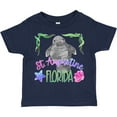 thumbnail image 3 of Inktastic St. Augustine Florida Cute Swimming Manatee Boys or Girls Toddler T-Shirt, 3 of 5