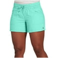 thumbnail image 1 of aidice Plus Size Womens Shorts Cotton Linen Lightweight Fitting Drawstring Side Split Solid Color Shorts, 1 of 7