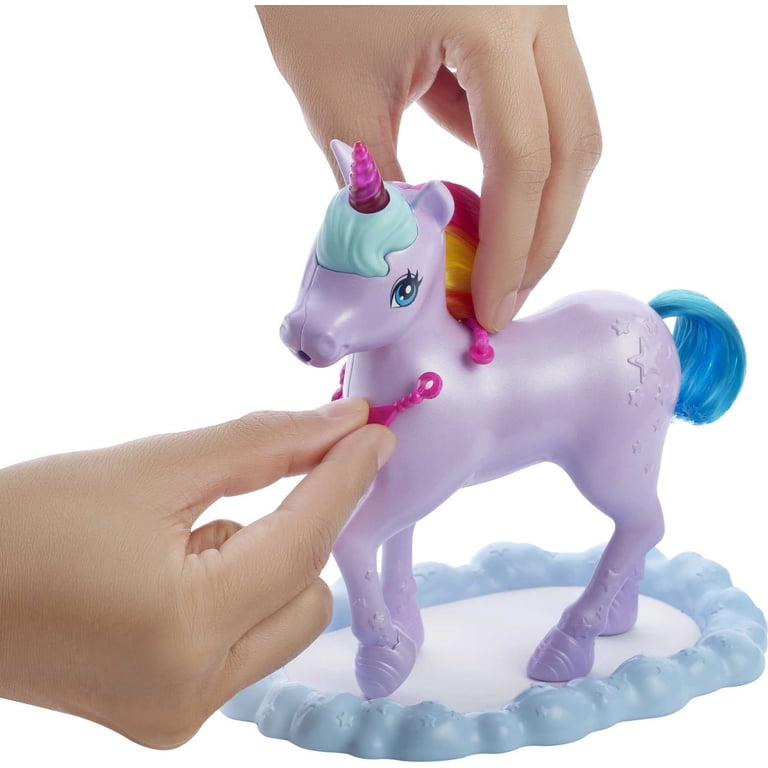 Barbie Dreamtopia Doll and Unicorn GTG01, Fairy Tale Playset with