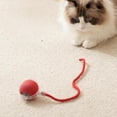 thumbnail image 6 of Indoor Cat Entertainment Essential: Red Smart Obstacle - Avoidance Interactive Cat Ball, 6 of 9