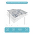 thumbnail image 4 of Twin XL Quilt Bedding Set, Turtle Coastal Reversible Summer Quilt 3 Pieces, Nautical Summer Beach Coral Jellyfish Wooden Lightweight Bedspreads Coverlets with 2 Pillow Shams for All Seasons, 4 of 5