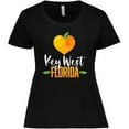 thumbnail image 3 of Inktastic Key West Florida Orange in Heart Women's Plus Size T-Shirt, 3 of 5