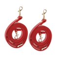 thumbnail image 1 of Correa de cuero Macarena para bolso 2 piezas ajustable y extraíble 120 cm rojo, 1 of 8