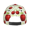 thumbnail image 6 of Haiem Fruit Apples Baseball Cap Dad Hat Cotton Soft Adjustable Fashion Hats for Men Women Unisex Style Headwear, 6 of 9