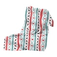thumbnail image 2 of Christmas Savings! Caoblia Christmas Throw Blanket 51x59" Super Soft Warm Thicken Flannel Luminous Christmas Blanket Microfiber Machine Washable for Bedroom Sofa Floor Blanket, Christmas Decorations, 2 of 4