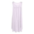 thumbnail image 7 of Sleeveless Satin Nightshirt Wide Strap Design Plus Size Comfort Sleepwear, 7 of 7