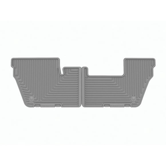 Weathertech Floor Mat W617GR All-Weather; Direct-Fit; Deeply Sculpted Channels; Gray; Thermoplastic Elastomer TPE; 2 Piece