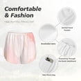 thumbnail image 6 of Haiem Marble Women's 2 in 1 Running Shorts - Lightweight Athletic Workout Gym Yoga Breathable Sports Shorts Liner with Phone Pockets-Large, 6 of 9