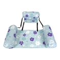 thumbnail image 2 of Inflatable Pool Chair, Plastic Water Recliner With Backrest And Arm Areas, Blue, 2 of 6