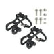 thumbnail image 4 of Correas para pedales de bicicleta, correas con clips para pedales, cinta fija universal con reposapiés con tornillos 2 correas, 4 of 9