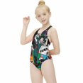 thumbnail image 5 of My Hero Academia Swimwear Kids' One-Piece Swimsuit Quick-Dry Cute Printed Girls' Swimwear Bathing Suit for Beach & Pool 10-12Y(150cm), 5 of 8