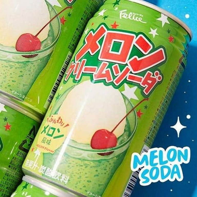 Felice Melon Cream Soda, Extremely Popular in Japan - 11.83 Felice Melon Cream Soda, Extremely Popular in Japan - 11.83