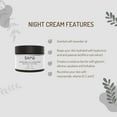 thumbnail image 4 of Sapo Night Moisturizer Cream with Niacinamide and Hyaluronic Acid, 2 oz, 4 of 8