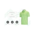 thumbnail image 3 of Mio Marino Golf Polo Shirts For Men - Regular-fit Quick-Dry Mens Athletic Shirts, 3 of 5