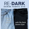 thumbnail image 3 of Tulip Re-Dark Denim Fabric Dye Kit, Easy Process to Upcycle Faded Jeans, Sustainable Fashion Kit, 3 pc, 3 of 8