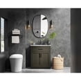 thumbnail image 4 of Elegant Kitchen and Bath Alden 30 inch Single Bathroom Vanity in Mocha Brown, 4 of 10