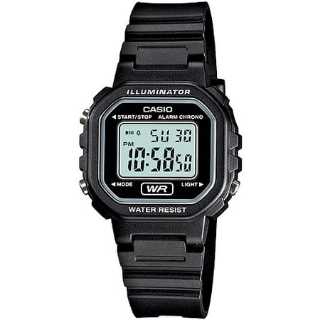 Casio Ladies' Digital Casual Watch, Resin Band