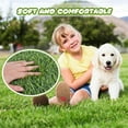thumbnail image 2 of SKSloeg Artificial Grass Turf 40.8 in x 40.8 in Runner Rug Synthetic Grass Pet Carpet for Outside Patio Garden Lawn Balcony Landscape Dog, 2 of 6