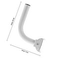 thumbnail image 2 of CIMAXIC Support de Montage pour Antennes Satellites en Acier Inoxydable pour Surveillance Extérieure 1Ensemble, 2 of 8