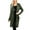 Army Green, variant on Women's Open Front Long Sleeve Cardigan Casual Basic Lightweight Soft Sweater with Slouchy Pockets NEWJ1440 Dark Burgundy 2X