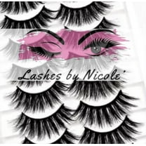Lashes by Nicole' FLASHY False Eyelashes, 1 Pair