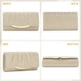 thumbnail image 3 of Evening Bag Clutch Purses for Women Lady Girl Handbags Crossbody Bag Wedding Bag for Prom Party Wedding Engagement, 3 of 8