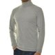 thumbnail image 3 of RAGMAN Suéter de Cuello Tortuga para Hombre - Manga Larga Básico Cuello Tortuga Regular Fit, Punto Simple, Color Sólido Gris S (Small), 3 of 3