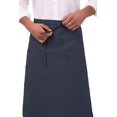 thumbnail image 3 of Delantal Unisex Chef Works Bistro con Dos Bolsillos 81x70 cm, 3 of 5