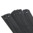 thumbnail image 1 of #3 Cremalleras En Espiral De Nailon Negro Para Coser Cremalleras En Espiral De Nailon Con Extremo Cerrado Para Manualidades Longitud Variada (24 Pulgadas, 20 Piezas) Yiguanxin, 1 of 5