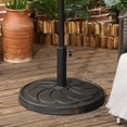 thumbnail image 2 of Outsunny Base de Parasol de Patio en Résine Robuste de 40 lb pour l'Extérieur, Bronze, 2 of 10