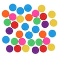thumbnail image 1 of KAKOWELY 100pcs Colorful Learning Counters Disks 19mm Bingo Chip Counting Discs Markers for Students (Mixed Color),0.75"X0.75"X0.08", 1 of 4