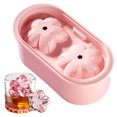 thumbnail image 4 of Glace 2 Cavités Antiadhésive Réutilisable Machine à Glace Boisson Glacée Interactif Liqueur avec Libération Machine à Glace pour Maison Camping 7.09x3.54x2.48 I, 4 of 4