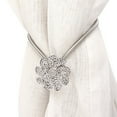 thumbnail image 3 of Curtain Buckle, Stylish Curtain Tiebacks, Exquisite Flower Shape for Home Living Room, 3 of 8